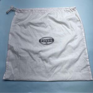 Fossil White Dust Bag